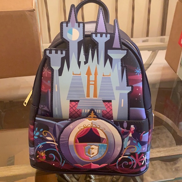 Loungefly Handbags - Cinderella Castle series Loungefly backpack